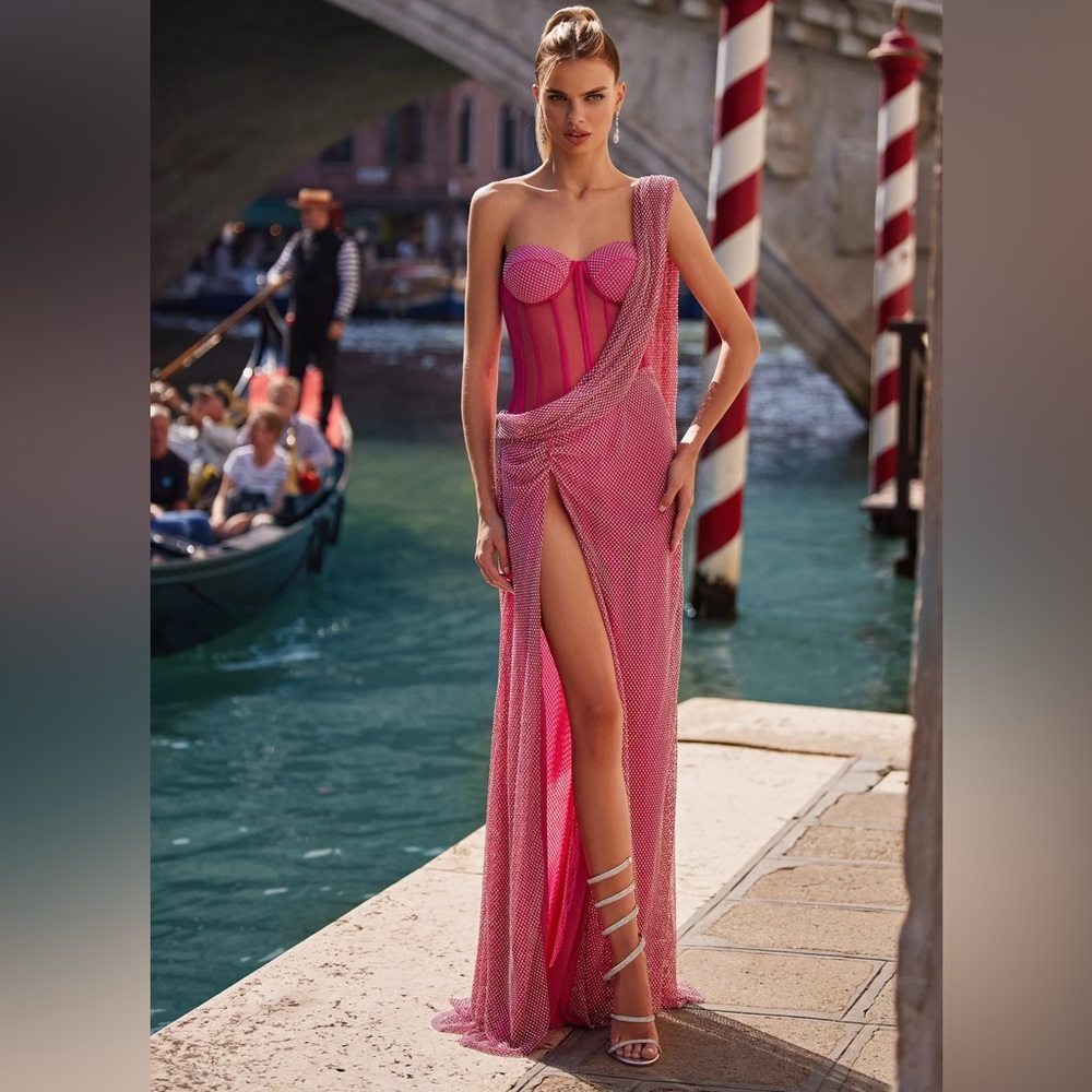 Alamour The Label Pink Maxi Dress